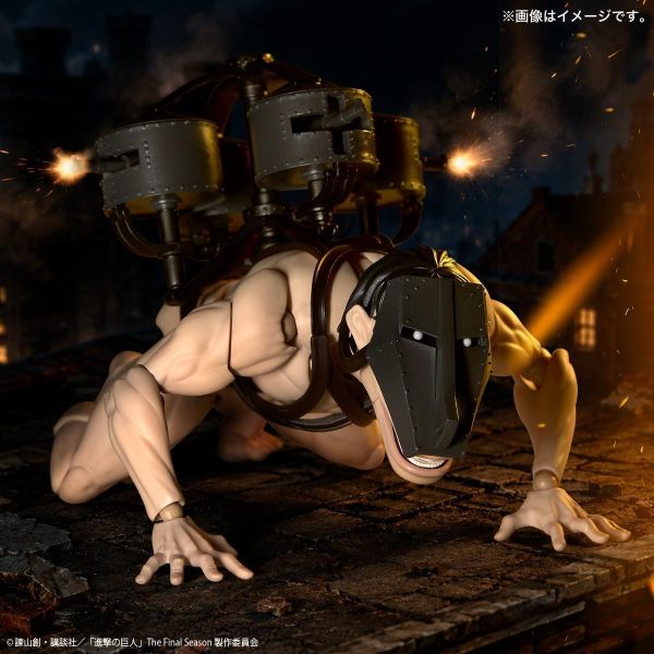 (預購) Kaiyodo 海洋堂 Revoltech 驚奇山口 進擊的巨人 車力巨人 可動完成品 20261027 Kaiyodo 海洋堂 Revoltech 驚奇山口 進擊的巨人 車力巨人 可動完成品