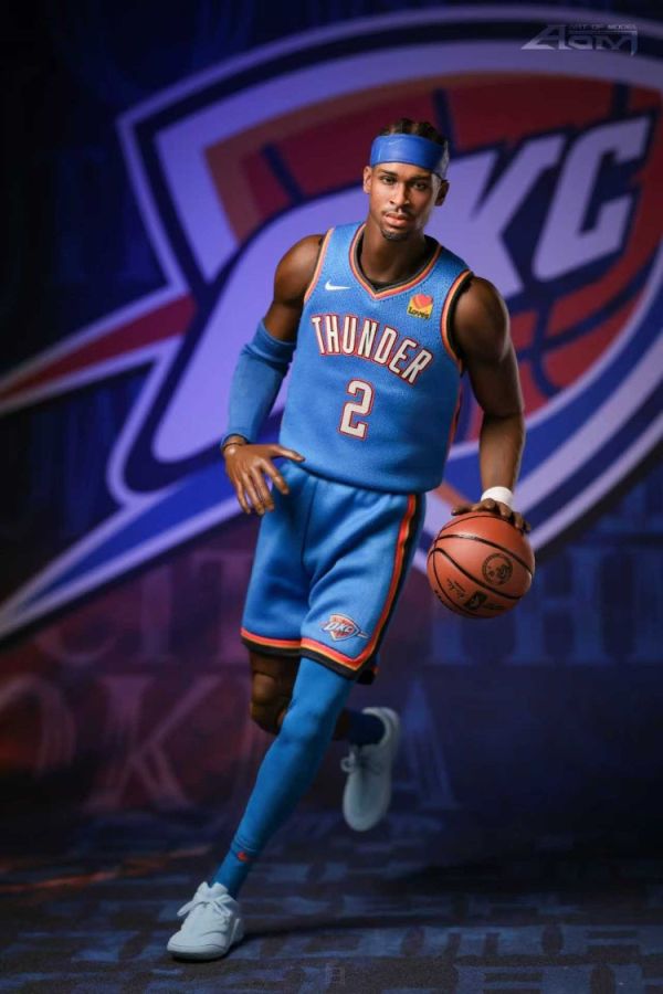 (預購) Aom: 1/6 OKC 雷霆 SGA Shai Gilgeous-Alexander 總冠軍賽 FMVP 限量套裝 附領獎金色球鞋 可動完成品 20251113 Aom: 1/6 OKC 雷霆 SGA Shai Gilgeous-Alexander 總冠軍戰 FMVP 限量套裝 附領獎金色球鞋 可動完成品