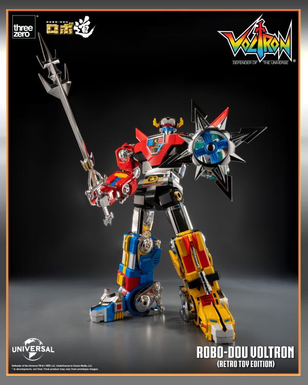 限量引進 Threezero ロボ道 五獅合體 百獸王 聖戰士 復古玩具版 ROBO-DOU 可動完成品 Threezero ROBO-DOU 五獅合體 百獸王 聖戰士 復古玩具版 可動完成品