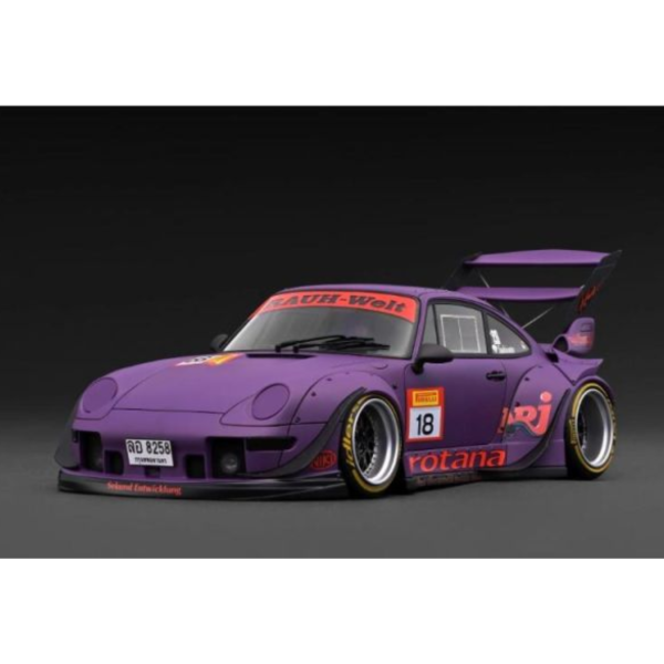 (預購) ignition model 1/18 RWB 993 Matte Purple With Mr. Nakai IG4042 20260507 ignition model 1/18 RWB 993 Matte Purple With Mr. Nakai IG4042