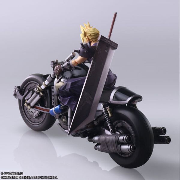 SQUARE ENIX BRING ARTS FF7 太空戰士7 最終幻想7 克勞德 & 重型機車 HARDY-DAYTONA 套組 可動完成品 SQUARE ENIX BRING ARTS FF7 太空戰士7 最終幻想7 克勞德 & 重型機車 HARDY-DAYTONA 套組 可動完成品