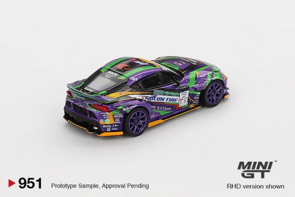 [吊卡版] MINIGT 1/64 豐田 Toyota GR Supra KUHL 2021 D1GP EVANGELION RACING MGT00951-BL [吊卡版] MINIGT 1/64 豐田 Toyota GR Supra KUHL 2021 D1GP EVANGELION RACING MGT00951-BL