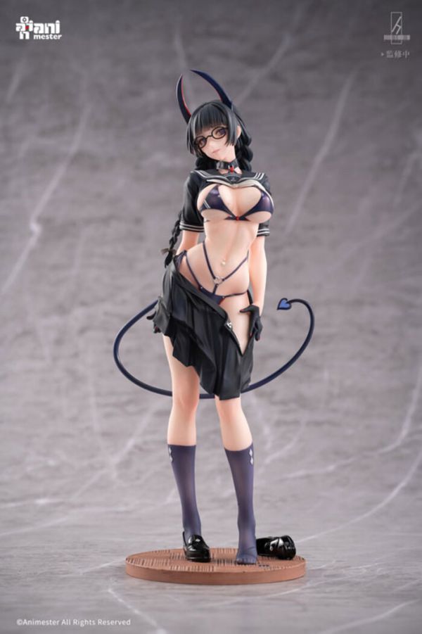 Animester 大漫匠 1/6  ばん！ 原創系列 魅魔 風紀委員‧澪奈 PVC完成品 Animester 大漫匠 1/6  ばん！ 原創系列 魅魔 風紀委員‧澪奈 PVC完成品