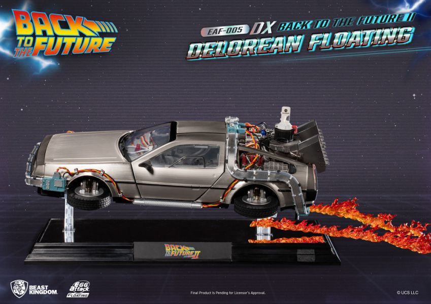[豪華版] EAF-005DX 回到未來 DMC-12 德羅倫 時光車 豪華磁浮版 [豪華版] EAF-005DX 回到未來 DMC-12 德羅倫 時光車 豪華磁浮版