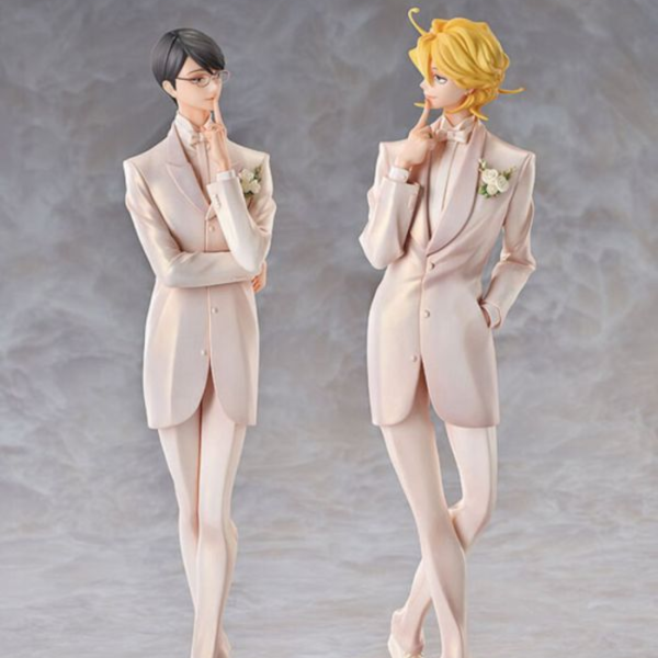 ORANGE ROUGE 同級生 草壁光＆佐条利人 結婚禮服Ver. PVC完成品 ORANGE ROUGE 同級生 草壁光＆佐条利人 結婚禮服Ver. PVC完成品