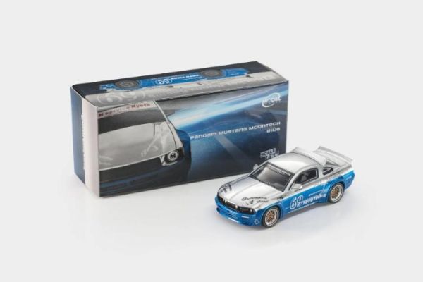 (預購) Model Model 1/64 Pandem Mustang Moontech Blue MM64-PM-009 20260809 Model Model 1/64 Pandem Mustang Moontech Blue MM64-PM-009
