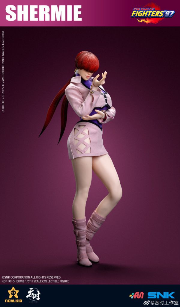 吞時工作室 1/6 拳皇 格鬥天王97 夏爾美 SHERMIE 可動完成品 吞時工作室 1/6 拳皇 格鬥天王97 夏爾美 SHERMIE 可動完成品