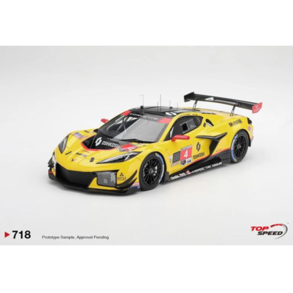 (預購) TSM MODEL 1/43 雪佛蘭 Chevrolet Corvette Z06 GT3.R #4 Corvette Racing by Pratt Miller Motorsports 2026 IMSA Daytona 24 Hrs TSM430949 20260824 TSM MODEL 1/43 雪佛蘭 Chevrolet Corvette Z06 GT3.R #4 Corvette Racing by Pratt Miller Motorsports 2026 IMSA Daytona 24 Hrs TSM430949