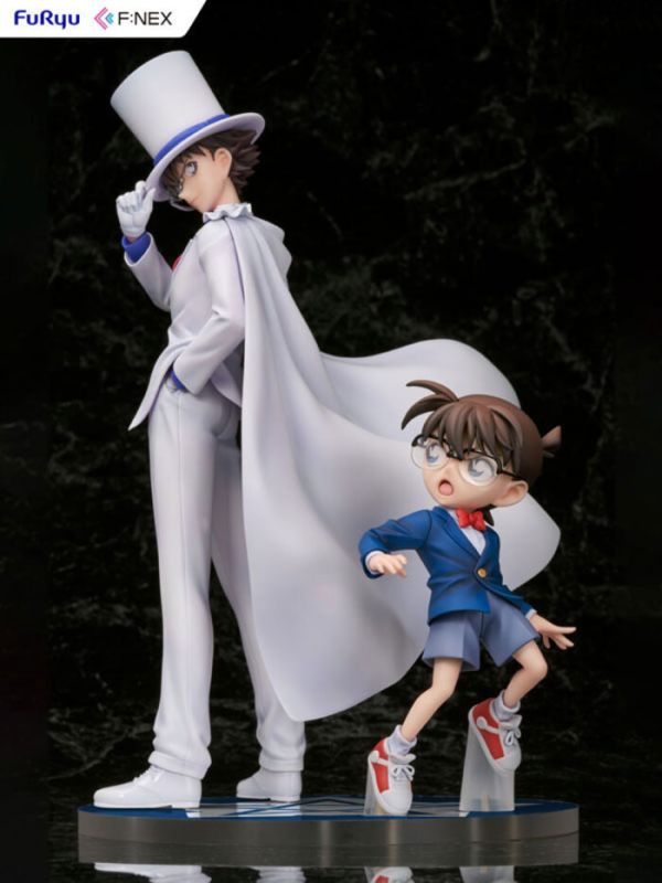 FURYU 1/7 江戶川柯南&怪盜基德 PVC完成品 FURYU 1/7 江戶川柯南&怪盜基德 PVC完成品