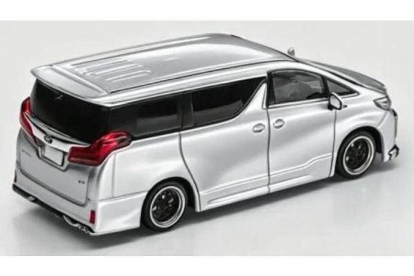 (預購) ModelModel 1/64 豐田 Toyota Alphard customized Version Liquid Metallic Silver MM64-Alphard-004 20260811 ModelModel 1/64 豐田 Toyota Alphard customized Version Liquid Metallic Silver MM64-Alphard-004