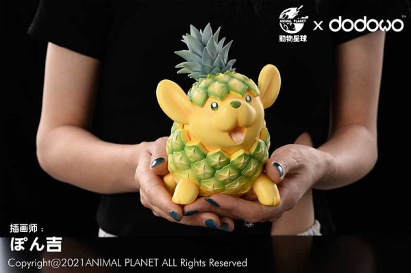 動物星球 野菜妖精 鳳梨犬 菠蘿犬 靜態完成品 動物星球,野菜妖精,鳳梨犬,菠蘿犬,靜態完成品,