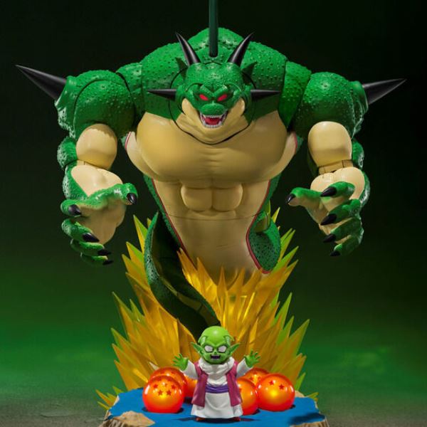 BANDAI S.H.Figuarts SHF 七龍珠Z 波倫加神龍＆天天 發光的龍珠組合 神龍現身吧 可動完成品  BANDAI,S.H.Figuarts,SHF,七龍珠,Z,波倫加神龍,＆,天天,發光的龍珠組合,神龍現身吧,可動完成品, 