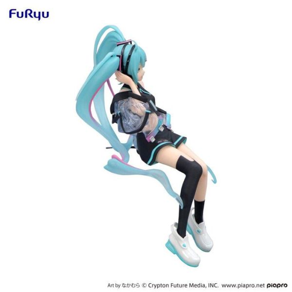 FURYU 景品 初音未來 Neon Cyber 初音 泡麵蓋公仔 FURYU 景品 初音未來 Neon Cyber 初音 泡麵蓋公仔
