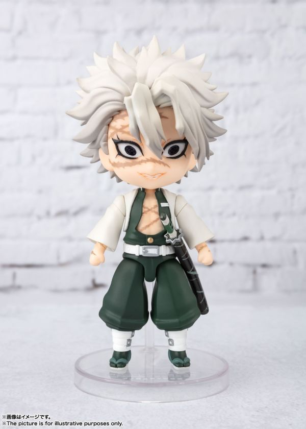 BANDAI Figuarts mini 鬼滅之刃 不死川實彌 風柱 BANDAI,Figuarts mini,鬼滅之刃,不死川實彌 風柱