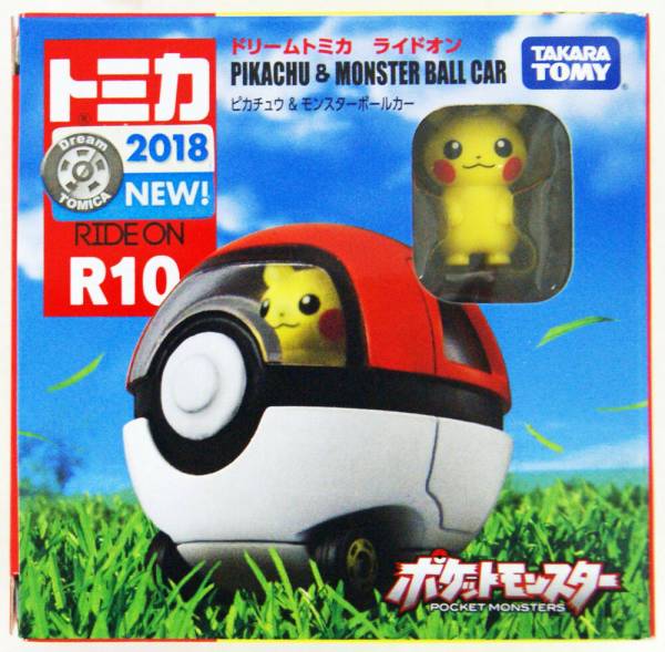 TOMICA / 多美小汽車 / 神奇寶貝 夢幻騎乘系列 / R10 皮卡丘 TOMICA ,多美小汽車,神奇寶貝,夢幻騎乘系列,R10,皮卡丘