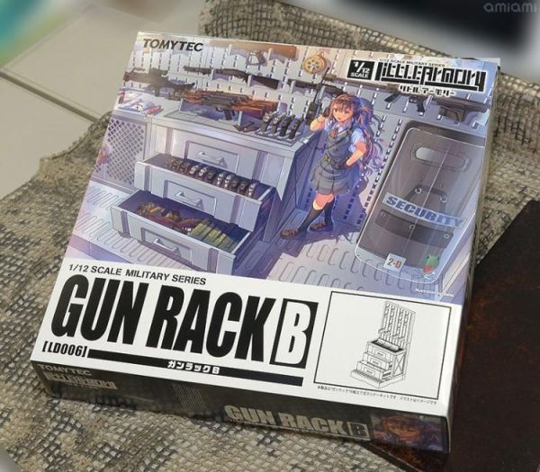 (預購) [再販] TOMYTEC 1/12 迷你武裝 LD006 置槍架 B 組裝模型 20260423 [再販] TOMYTEC 1/12 迷你武裝 LD006 置槍架 B 組裝模型