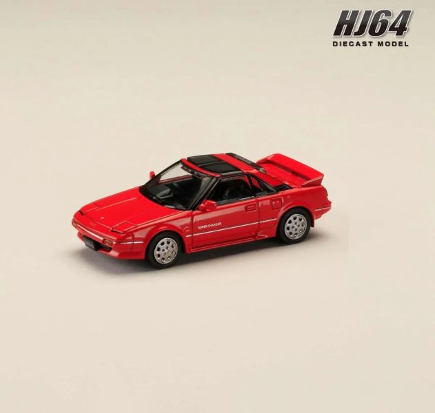 Hobby JAPAN 1/64 豐田 Toyota MR2 1600G-LIMITED SUPER CHARGER 1988 T型天窗 超級紅II Hobby JAPAN 1/64 豐田 Toyota MR2 1600G-LIMITED SUPER CHARGER 1988 T型天窗 超級紅II