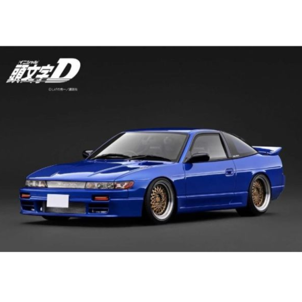 (預購) ignition 1/18 頭文字D 日產 NISSAN Sileighty Blue 碓冰崖 佐藤真子/沙雪 IG4069 20260607 ignition 1/18 頭文字D 日產 NISSAN Sileighty Blue 碓冰崖 佐藤真子/沙雪 IG4069