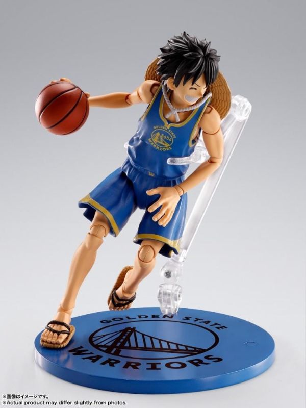 (預購) BANDAI S.H.Figuarts SHF 航海王 ONE PIECE×NBA 魯夫 勇士隊 WARRIORS ver. 可動完成品 20260420 BANDAI S.H.Figuarts SHF 航海王 ONE PIECE×NBA 魯夫 勇士隊 WARRIORS ver. 可動完成品