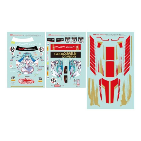 (預購) Good Smile GSR角色客製化系列052 賽車未來 SPA 2025Ver. 1/10比例專用貼紙組 20260419 Good Smile GSR角色客製化系列052 賽車未來 SPA 2025Ver. 1/10比例專用貼紙組
