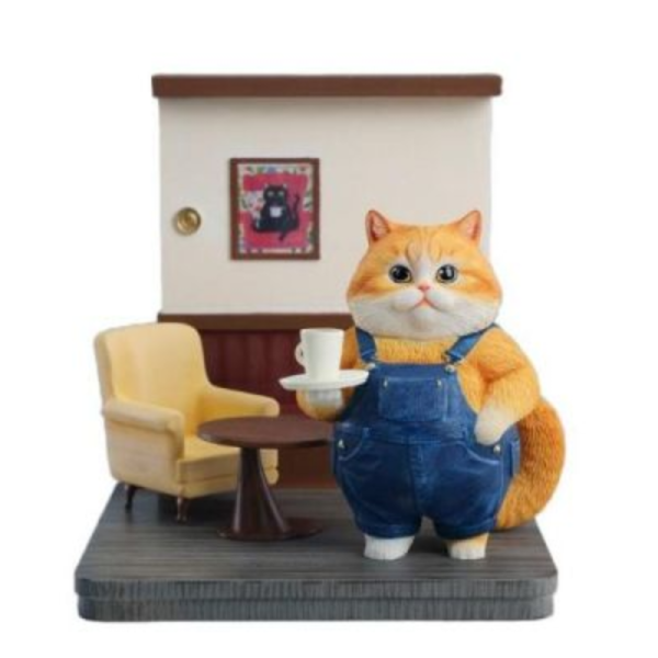 (預購) JXK Studio JXK351 動物公仔 貓咖侍應生 B 20260423 JXK Studio JXK351 動物公仔 貓咖侍應生 B