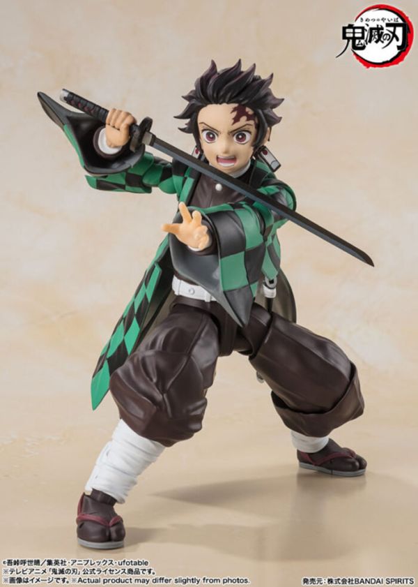 [再販] BANDAI S.H.Figuarts SHF 鬼滅之刃 竈門炭治郎 可動完成品 [再販] BANDAI S.H.Figuarts SHF 鬼滅之刃 竈門炭治郎 可動完成品