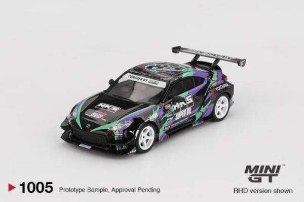 MINIGT 1/64 豐田 Toyota GR86 HKS TYPE R 2022 Tokyo Auto Salon MGT01005-R MINIGT 1/64 豐田 Toyota GR86 HKS TYPE R 2022 Tokyo Auto Salon MGT01005-R
