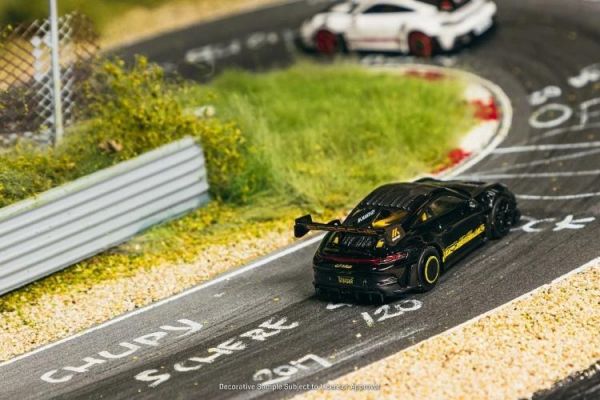 (預購) TARMAC WORKS 1/64 迷你 MINICHAMPS64 Porsche GT3RS (992.2) MR Black Yellow T64MC-023-BR 20260622 TARMAC WORKS 1/64 迷你 MINICHAMPS64 Porsche GT3RS (992.2) MR Black Yellow T64MC-023-BR