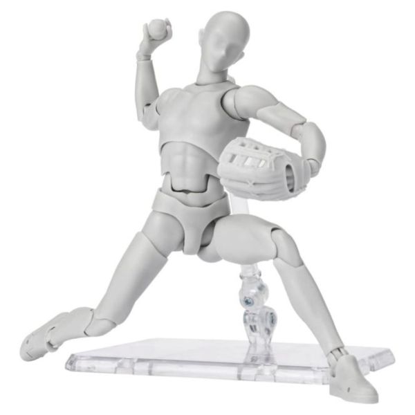 BANDAI S.H.Figuarts SHF 男性素體-Sports- Edition DX SET 灰色版 BANDAI S.H.Figuarts SHF 男性素體-Sports- Edition DX SET 灰色版