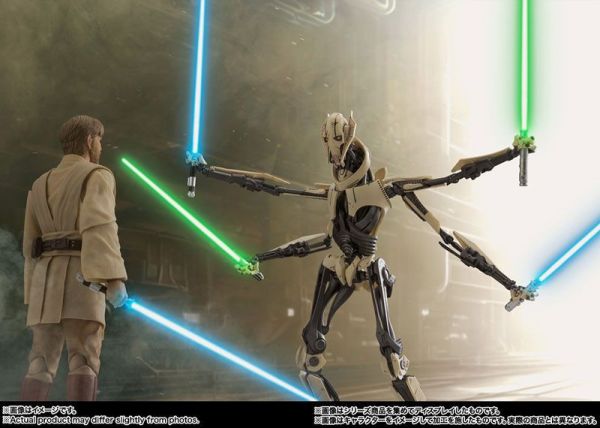 BANDAI S.H.Figuarts SHF 星際大戰三部曲:西斯大帝的復仇 格里弗斯將軍 -Classic Ver.- 可動完成品 BANDAI S.H.Figuarts SHF 星際大戰三部曲:西斯大帝的復仇 格里弗斯將軍 -Classic Ver.- 可動完成品