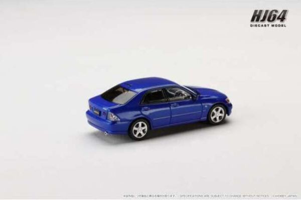 Hobby JAPAN 1/64 豐田 Toyota ALTEZZA RS200 (E10) 1998 雲母藍 HJ641080ABL Hobby JAPAN 1/64 豐田 Toyota ALTEZZA RS200 (E10) 1998 雲母藍 HJ641080ABL