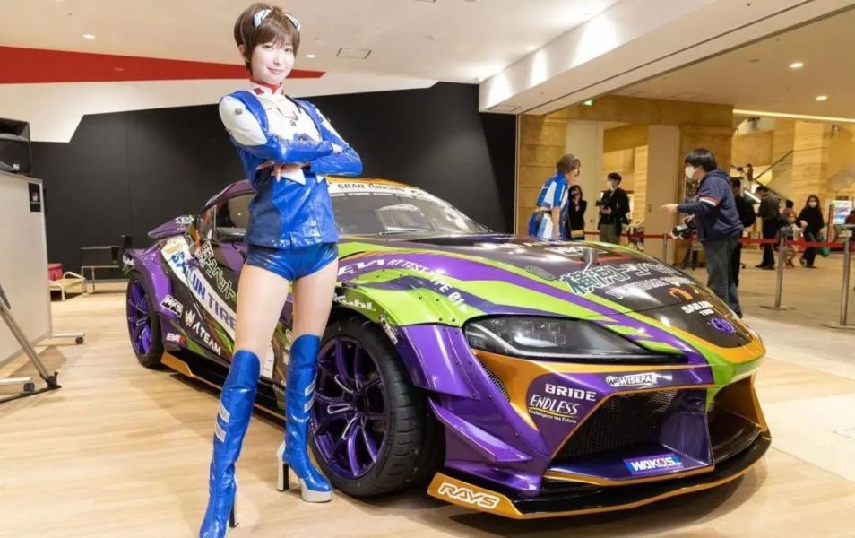 [吊卡版] MINIGT 1/64 豐田 Toyota GR Supra KUHL 2021 D1GP EVANGELION RACING MGT00951-BL [吊卡版] MINIGT 1/64 豐田 Toyota GR Supra KUHL 2021 D1GP EVANGELION RACING MGT00951-BL