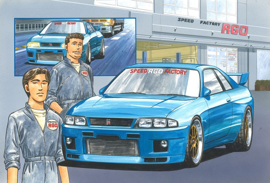 1/24 日産 SKYLINE GT-R R33 RGO FUJIMI 灣岸4 富士美 組裝模型 FUJIMI,1/24,RS,Ford,GT40,1966,Nissan,S15,Silvia,HONDA,Cyber,CR-X,Si,HKS,TOYOTA,CHASER,TOURER,