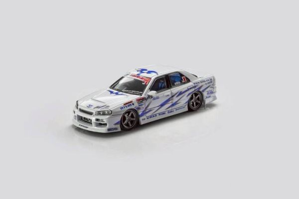 Mortal 1/64 日產 NISSAN D1GP BLITZ-ER34 03/06樣式 雙車套裝 Mortal 1/64 日產 NISSAN D1GP BLITZ-ER34 03/06樣式 雙車套裝