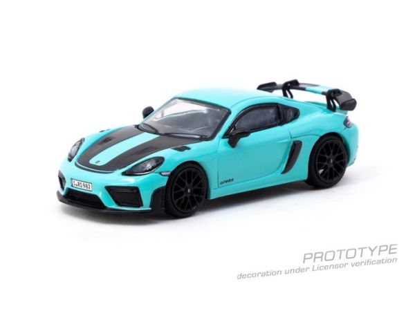 TARMAC WORKS 1/64 保時捷 Porsche Cayman GT4RS Mint Green T64S-022-MG TARMAC WORKS 1/64 保時捷 Porsche Cayman GT4RS Mint Green T64S-022-MG