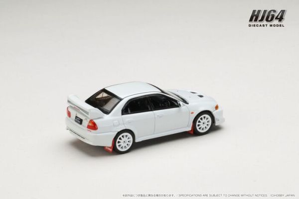 Hobby JAPAN 1/64 三菱 MITSUBISHI LANCER GSR EVOLUTION 6 (T.M.E) (CP9A) 2000 with Mud flap 蘇格蘭白 HJ642033BW Hobby JAPAN 1/64 三菱 MITSUBISHI LANCER GSR EVOLUTION 6 (T.M.E) (CP9A) 2000 with Mud flap 蘇格蘭白 HJ642033BW