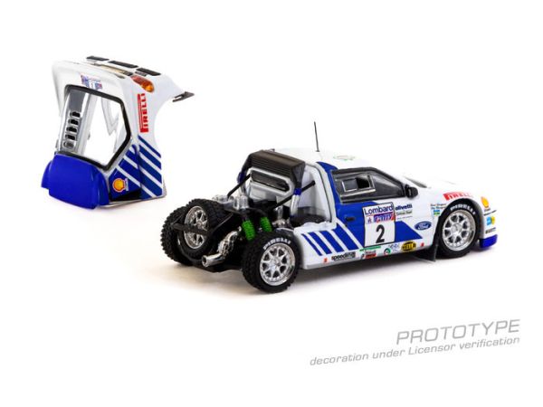 TARMAC WORKS 1/64 福特 Ford RS200 Lombard RAC Rally 1986 T64P-001-86RAC02 TARMAC WORKS 1/64 福特 Ford RS200 Lombard RAC Rally 1986 T64P-001-86RAC02