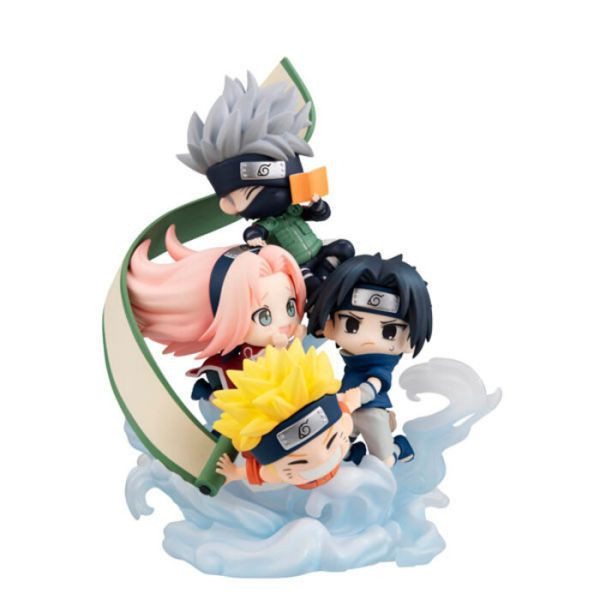 [特典版] MegaHouse FigUnity 火影忍者 疾風傳 第七班集合！ PVC完成品 [特典版] MegaHouse FigUnity 火影忍者 疾風傳 第七班集合！ PVC完成品