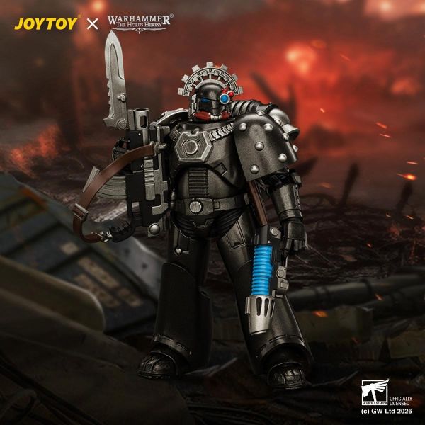 (預購) JOYTOY 1/18 戰鎚40000 荷魯斯之亂 鋼鐵之手 MKVI戰術軍士 可動完成品 JT05022 20261027 JOYTOY 1/18 戰鎚40000 荷魯斯之亂 鋼鐵之手 MKVI戰術軍士 可動完成品 JT05022