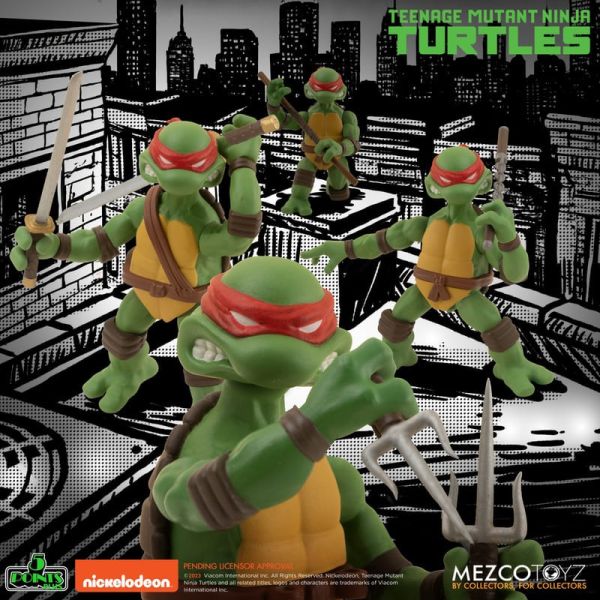 MEZCO TOYZ 忍者龜 變種大亂鬥 豪華版 MEZCO TOYZ 忍者龜 變種大亂鬥 豪華版