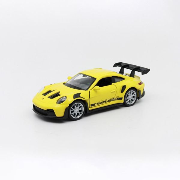 (預購) WELLY 4.75吋 保時捷 Porsche 911 GT3 RS 跑車模型 43835CW(黃色) 20260915 WELLY 4.75吋 保時捷 Porsche 911 GT3 RS 跑車模型 43835CW(黃色)