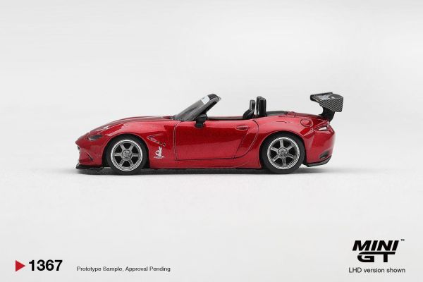 (預購) MINIGT 1/64 馬自達 Mazda Miata MX-5 (ND) Pandem Kodo Red LHD MGT01367-L 20260827 MINIGT 1/64 馬自達 Mazda Miata MX-5 (ND) Pandem Kodo Red LHD MGT01367-L