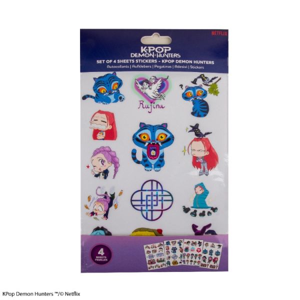 KPOP 獵魔女團 Demon Hunters 豪華貼紙組 KPOP DEMON HUNTERS KPOP 獵魔女團 Demon Hunters 豪華貼紙組 KPOP DEMON HUNTERS