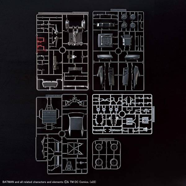 BANDAI 1/35 DC 蝙蝠俠2022 蝙蝠車 羅伯派汀森 THE BATMAN Ver. 組裝模型 BANDAI 1/35 DC 蝙蝠俠2022 蝙蝠車 羅伯派汀森 THE BATMAN Ver. 組裝模型