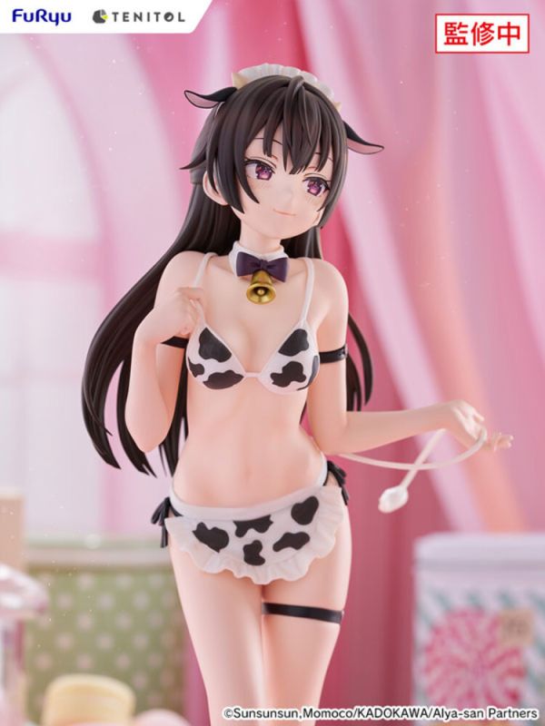 (預購) Furyu TENITOL TALL 不時輕聲地以俄語遮羞的鄰座艾莉同學 周防有希 牛紋服裝Ver. PVC完成品 (預購) Furyu TENITOL TALL 不時輕聲地以俄語遮羞的鄰座艾莉同學 周防有希 牛紋服裝Ver. PVC完成品