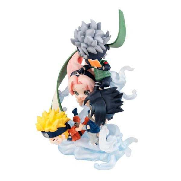 [特典版] MegaHouse FigUnity 火影忍者 疾風傳 第七班集合！ PVC完成品 [特典版] MegaHouse FigUnity 火影忍者 疾風傳 第七班集合！ PVC完成品
