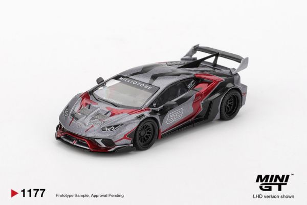 (預購) MINIGT 1/64 LB WORKS 藍寶堅尼 Lamborghini Huracán GT RONIN LHD MGT01177-L 20251225 MINIGT 1/64 LB WORKS 藍寶堅尼 Lamborghini Huracán GT RONIN LHD MGT01177-L