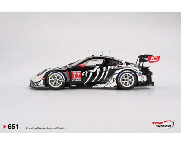 (預購) 限定 TOP SPEED 1/18 保時捷 Porsche 911 GT3 R #77 AO Racing  2025 IMSA  Petit Le Mans  暴龍 TS0651 20251029 限定 TOP SPEED 1/18 保時捷 Porsche 911 GT3 R #77 AO Racing  2025 IMSA  Petit Le Mans  暴龍 TS0651