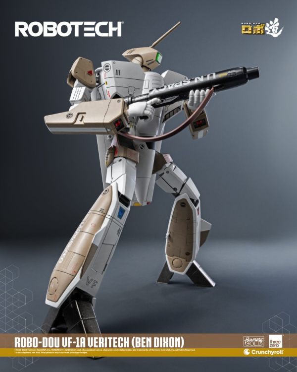(預購) threezero ROBO-DOU 超時空要塞 VF-1A 變形戰鬥機 Ben Dixon 20.3cm 3Z03066W0 可動完成品 20260204 threezero ROBO-DOU 超時空要塞 VF-1A 變形戰鬥機 Ben Dixon 20.3cm 3Z03066W0 可動完成品