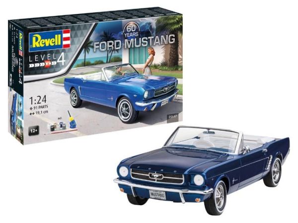 (預購) Revell 1/24 福特 Mustang 60週年紀念禮品套裝 組裝模型 20260616 Revell 1/24 福特 Mustang 60週年紀念禮品套裝 組裝模型